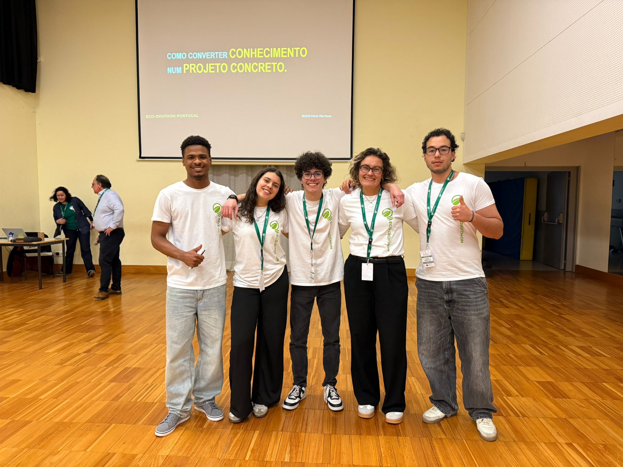 Equipa TechCare Sénior no Eco-Digithon